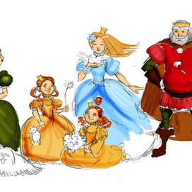 Набросок. Персонажи