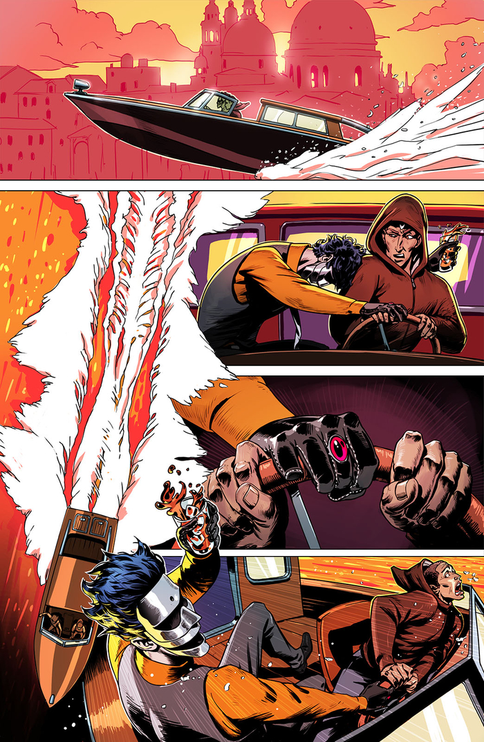 Страница комикса TFDF #4