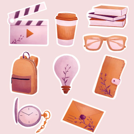 Стикеры для учебы