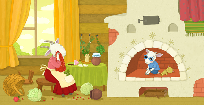 Волк и семеро козлят