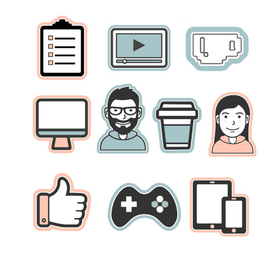 иконки для молодёжного сайта