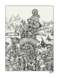 ИЛЛЮСТРАЦИЯ К КНИГЕ "АЛИСА В СТРАНЕ ЧУДЕС"