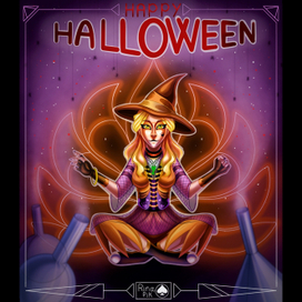 The Witch-kitsune and Halloween