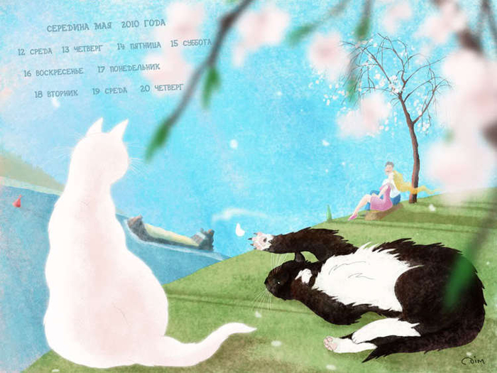 середина мая