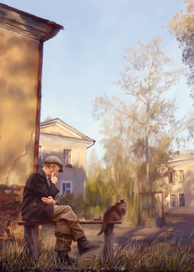 Иллюстрация в журнал "Встречи"