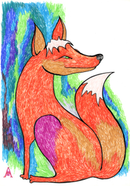 очень хитрая Лисичка