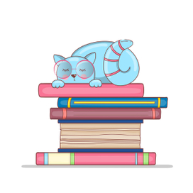 Спящий котик