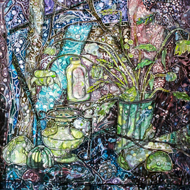 Натюрморт с цветами