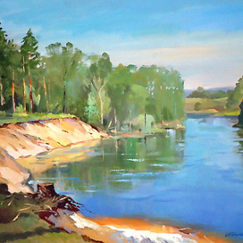 Весна на р.Десна.Банзонка.