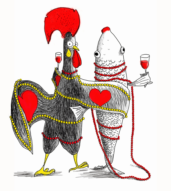 Португальский петух-барселуш.