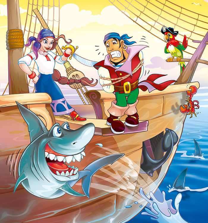 Иллюстрация для десткого журнала