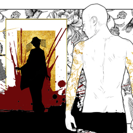 эскиз к арт-буку по книге Марики Становой"Рождение экзекутора"