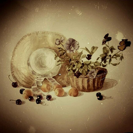 Натюрморт со шляпкой