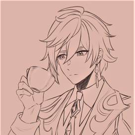 Старый за чашкой чая