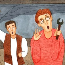 Это я героически решаю свои проблемы