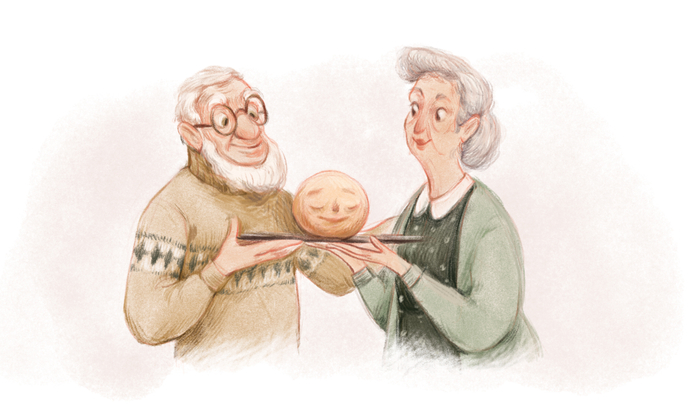 Иллюстрация для книги из серии "Полезные сказки"