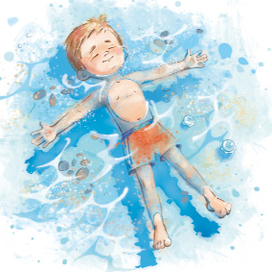 Море, кораблик и почти русалка