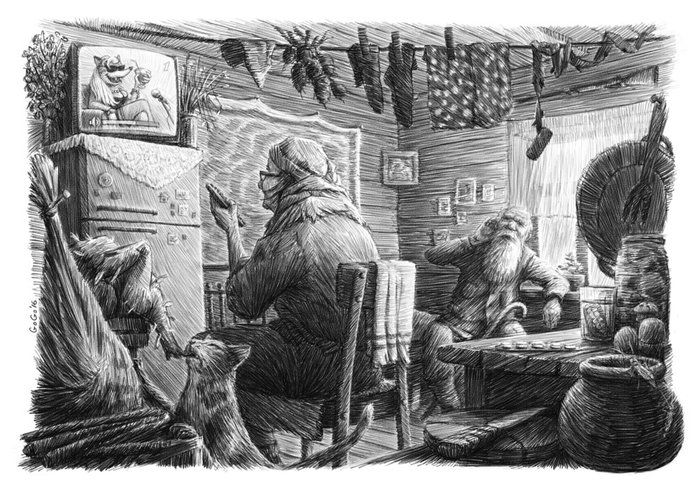 Сказка о Колобке. Эпилог.