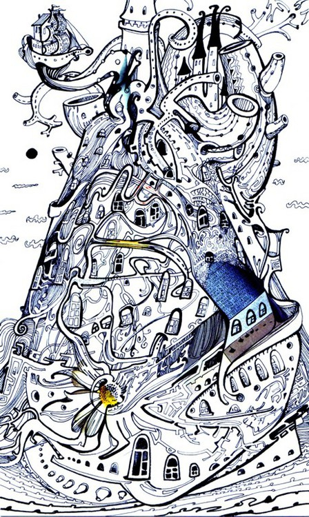 дом в форме сердца