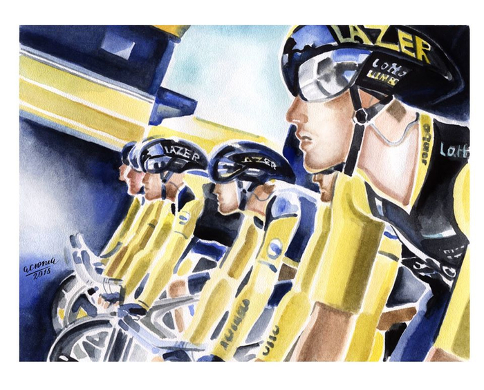 Тур де Франс. Старт.