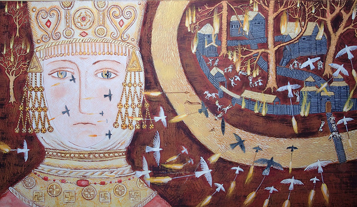 голуби и воробьи