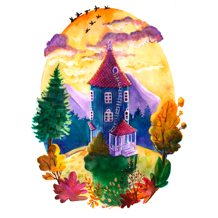 Осень в Муми Доле