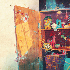 Старый шкаф 