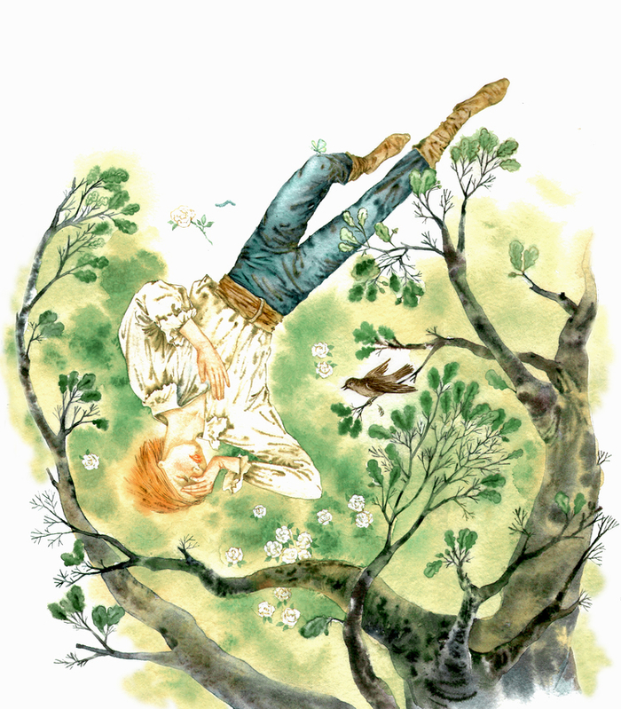 соловей и роза