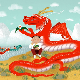 Праздник драконьих лодок. Гонки