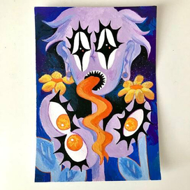 Космический цветок