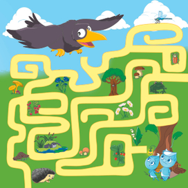 Иллюстрация к книге Приключения Росинки