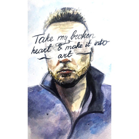 Take my broken heart