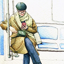 Метродевушка