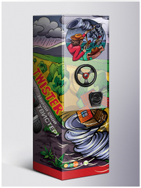 Визуализация упаковки для автомата Twister