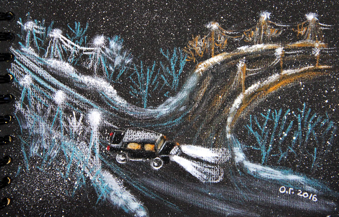 Ночная дорога