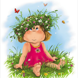 Бабочки-цветочки