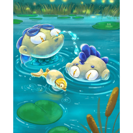 Малыши амфибии