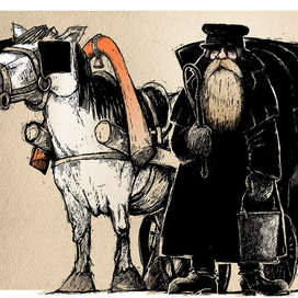 ямщики 1/ иллюстрация &quot;V12&quot;