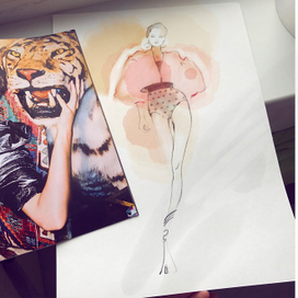 Fashion illustration 