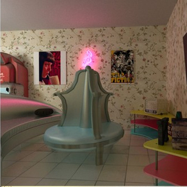 Комната в стиле "винтаж"