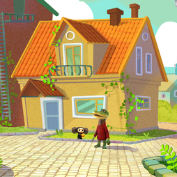 "Двор Гены и Чебурашки"