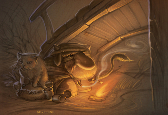 Старый тролль под мостом