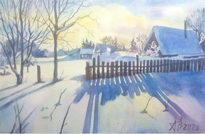 Зимнее утро