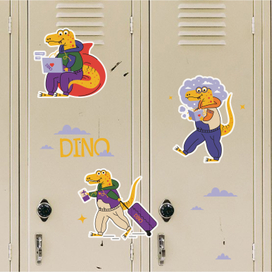 Стикеры для магазина одежды