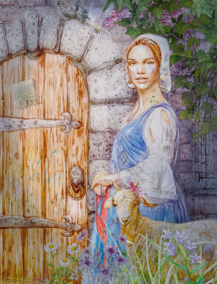 Иллюстрация на фронтиспис книги