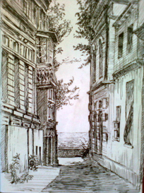 Евпатория. Выход к морю.