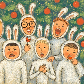 Хор мальчиков-зайчиков