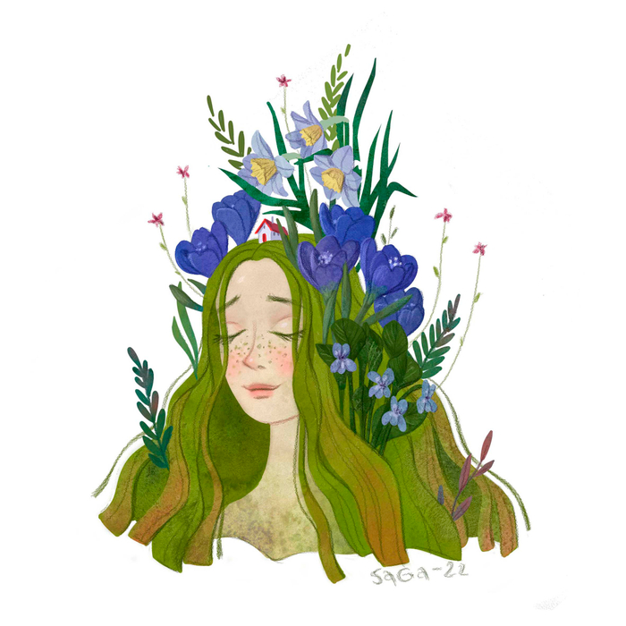 Иллюстрация "Весна"