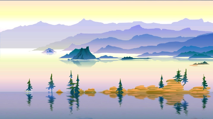 Иллюстрация. Штиль на Бухтарме