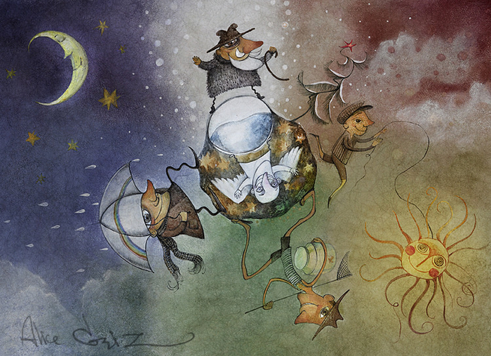 Жил на свете человек, скрюченные ножки и гулял он целый век по скюченной дорожке...